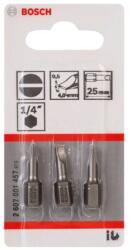 Bosch Tartozékok - Bitkészlet S0, 5x4, hossza 25 mm, 3 db 2607001457 (2607001457)