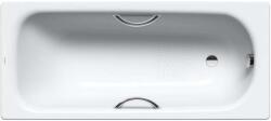 Kaldewei Advantage - Fürdőkád Saniform Plus Star 334, 1700x730 mm, fogantyúnyílással, csúszásgátló, Perl-Effekt, fehér színű 133430003001 (133430003001)