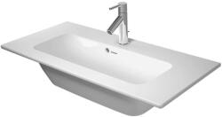 Duravit ME by Starck - Bútor mosdókagyló Compact, 830x400 mm, 1 csaplyuk, matt fehér 2342833200 (2342833200)
