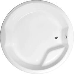 POLYSAN Fürdőkádak - Kerek kád ROYAL ROUND, 1720x490 mm, fehér 73211 (73211)