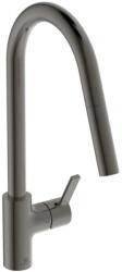 Ideal Standard Gusto - Mosogató keverő kihúzható kifolyóval, Magnetic Grey BD414A5 (BD414A5)