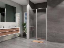 Lansanit LUX Slim Tadao - 1400 mm-es zuhanyajtó, króm/tiszta üveg, összecsukható LAN03033 (LAN03033)