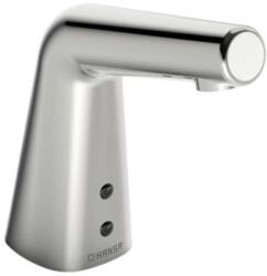 Hansa Designo - Elektronikus mosdókagyló-keverő hálózati tápegységgel, Bluetooth, króm 51932211 (51932211)