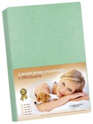 Bellatex Cearceaf jersey cu elastan, verde deschis, verde deschis, 120 x 200 cm