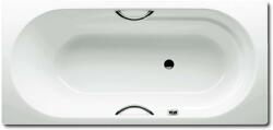 Kaldewei Ambiente - Téglalap alakú kád Vaio Star 961, 1700 x 800 mm, lyukakkal a kapaszkodókhoz, fehér - kád, teljes felületű csúszásgátló, Perl-Effekt, nem szabványos túlfolyó, lyukak a kapaszkodókhoz 2341270