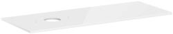 Hansgrohe Xelu Q - Mosdópult 136x55 cm, bal oldali kivágás, fényes fehér 54116050 (54116050)