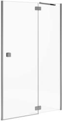 Jika Cubito Pure - Zuhanyajtó 1200 mm, jobbra, Jika perla Glass, ezüst/tiszta üveg H2544270026681 (H2544270026681)