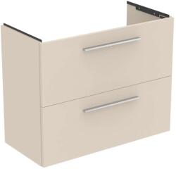 Ideal Standard i. Life S - Mosdószekrény, 800x375x630 mm, 2 fiókos, matt homok színű T5295NF (T5295NF)