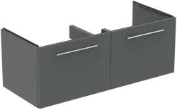 Ideal Standard i. Life B - Mosdószekrény 120x44x51 cm, 2 fiókkal, szürke matt kvarc T5277NG (T5277NG)