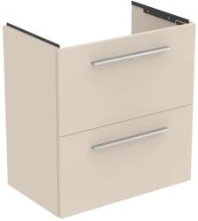 Ideal Standard i. Life S - Szekrény a mosdókagyló alatt, 600x375x630 mm, 2 fiók, matt homok színű T5293NF (T5293NF)