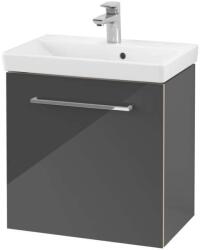 Villeroy & Boch Avento - Mosdószekrény, 530x514x352 mm, 1 ajtó, Crystal Grey A88801B1 (A88801B1)