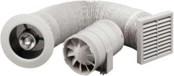 Zehnder Silent - Szellőztető készlet 100 mm-es csővezetékes ventilátorral ZSR100LTSK (ZSR100LTSK)