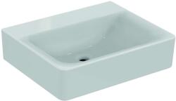 Ideal Standard Connect - Mosdókagyló 550x155x460 mm, keverőnyílás nélkül, túlfolyó nélkül, Ideal Plus, fehér E8112MA (E8112MA)