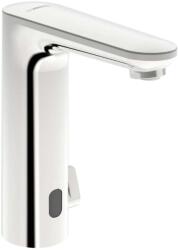Hansa Electra - Termosztatikus elektronikus mosdókagyló-keverő, hálózati tápegység, Bluetooth, króm 93702009 (93702009)