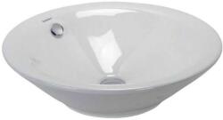 Duravit Starck 1 - Mosdókagyló, 330 mm átmérőjű, túlfolyóval, WonderGliss, fehér 04083300001 (04083300001)