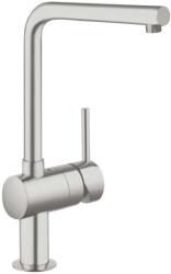GROHE Minta - Karos mosdókagyló-keverő, szuperacél 31375DC0 (31375DC0)