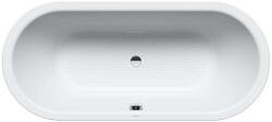 Kaldewei Ambiente - Kád Classic Duo Oval 112, 1600x700 mm, teljes szélességű csúszásgátló, Perl-Effekt, fehér 291334013001 (291334013001)