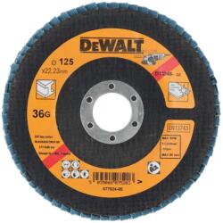 DEWALT Tartozékok - Lamellás csiszolókorong, P36, átmérő 125 mm, 10 db DT3265 (DT3265)