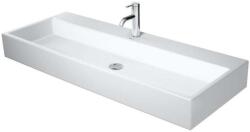 Duravit Vero Air - Bútor mosdókagyló 1200x470 mm, túlfolyó nélkül, csapfurattal, WonderGliss, fehér 23501200711 (23501200711)