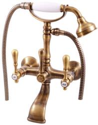 RAV SLEZÁK Morava - Fürdőszobai mixer tartozékokkal, sárgaréz MK460.5/2SM (MK460.5/2SM)