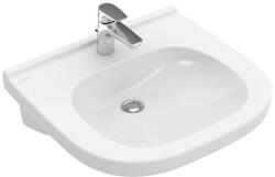 Villeroy & Boch ViCare - Vita mosdókagyló 610x550 mm, túlfolyó nélkül, csaptelep lyukkal, alpesi fehér 41196101 (41196101)