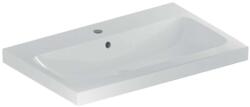 Geberit iCon - Mosdókagyló pultra 750x480x160 mm, túlfolyóval, csapnyílással, fehér színben 501.848. 00.1 (501.848.00.1)