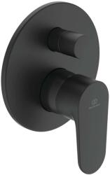 Ideal Standard Cerafine O - Süllyesztett keverő, 2 készülékhez, testtel, selyemfekete színben A7193XG (A7193XG)