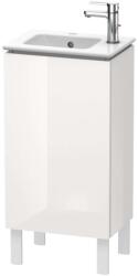 Duravit L-Cube - Mosdószekrény 856x420x294 mm, jobbra, 1 ajtó, fényes fehér LC6273R2222 (LC6273R2222)
