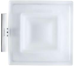 Duravit Karree - Szappanadagoló tartóval, króm/tejüveg 0099521000 (0099521000)