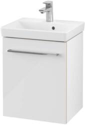 Villeroy & Boch Avento - Mosdószekrény, 430x514x352 mm, 1 ajtó, Crystal White A88701B4 (A88701B4)