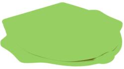 Geberit Bambini - Gyermek WC-ülőke beépített kartámasszal, Softclose, sárga-zöld 573366000 (573366000)