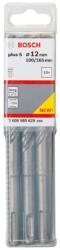 Bosch Tartozékok - SDS Plus-5 kőműves fúrókészlet, 12x165 mm, 10 db 2608585629 (2608585629)