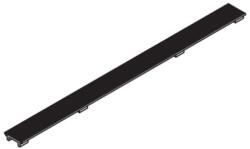 I-Drain DZIGNSTONE - Design rács Solid Linear kádakhoz, hossza 79 cm, fekete színű matt DP. GS. IN. 0792. Z (DP.GS.IN.0792.Z)