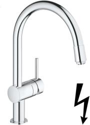 GROHE Minta - Mosdókagyló-keverő kihúzható kifolyóval, króm 32511000 (32511000)