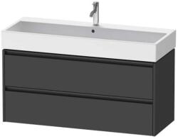 Duravit Ketho. 2 - Mosdószekrény 549x1184x460 mm, 2 fiókos, grafit matt K25279049490000 (K25279049490000)