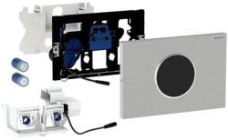 Geberit Sigma10 - Elektronikus vezérlőgomb 2 öblítési mennyiséghez, elemmel működtethető, csiszolt/polírozott rozsdamentes acélból készült 115.909. SN. 6 (115.909.SN.6)