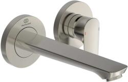 Ideal Standard Connect Air - Mosdókagyló-keverő rejtett beépítéshez, 2 lyukú beépítéshez, Silver Storm A7029GN (A7029GN)