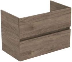 Ideal Standard Eurovit+ - Mosdószekrény, 55x80x44 cm, 2 fiókos, dió, diófa R0263Y9 (R0263Y9)