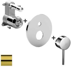 PAFFONI Light - Beépített csap 2 készülékhez, arany színű LIGBOX015HG/M (LIGBOX015HG/M)