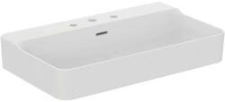 Ideal Standard Conca Ceram - Mosdókagyló 800x450 mm, túlfolyóval, 3 lyuk a keverőhöz, fehér színű T379301 (T379301)