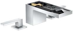 Hansgrohe MyEdition - Mosdókagyló keverő Push-Open kiöntővel, 3 lyukú beépítés, króm/lemez nélkül 47052000 (47052000)