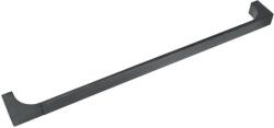 KEUCO Edition 11 - Törölközőtartó, 800 mm hosszú, fekete krómozott, csiszolt 11101130800 (11101130800)