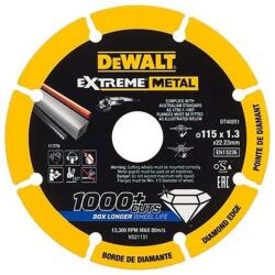 DEWALT Tartozékok - Gyémánt vágókorong fémhez 115x22, 2 mm DT40251 (DT40251)
