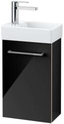 Villeroy & Boch Avento - Mosdószekrény, 340x514x202 mm, 1 ajtó, Crystal Black A87600B3 (A87600B3)