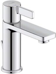 Duravit D-Neo - Mosdócsaptelep leeresztővel, FreshStart, króm DE1021001010 (DE1021001010)