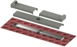 TECE TECEdrailine-Evo - Zuhanyzó vályú Evo 900 mm, karimával, védőburkolattal, rozsdamentes acélból 600902 (600902)