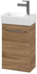 Villeroy & Boch Avento - Mosdószekrény, 340x514x202 mm, 1 ajtó, tölgyfa Kansas A87601RH (A87601RH)