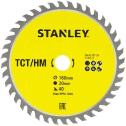 STANLEY Tartozékok - Fűrészlap fához 160x20 mm, 40 fog STA13255-XJ (STA13255-XJ)