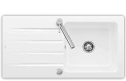 Villeroy & Boch Architectura - Kerámia mosogató 860x510 mm lefolyóval, CeramicPlus, alpesi fehér 335002R1 (335002R1)