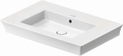 Duravit White Tulip - Mosdókagyló 750x490 mm, csapfurat nélkül, WonderGliss, fehér 23637500601 (23637500601)
